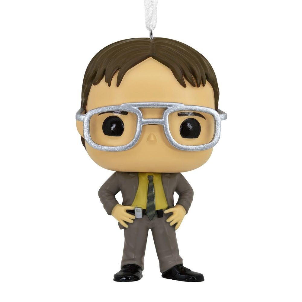 Hallmark The Office Dwight Schrute Funko POP! Christmas Ornament